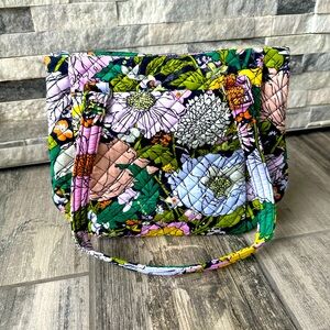 NWOT Vera Bradley Glenna Satchel in Bloom Boom (RETIRED PATTERN) Multi Compartm